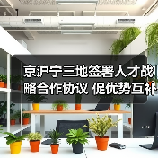 京沪宁三地签署人才战略合作协议 促优势互补(图3) 京沪宁三地签署人才战略合作协议 促优势互补(图3)