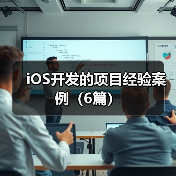 iOS开发的项目经验案例(6篇)(图4) iOS开发的项目经验案例(6篇)(图4)