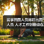 留学回国人员将超出国人员 人才工作创新迫在眉睫(图4) 留学回国人员将超出国人员 人才工作创新迫在眉睫(图4)