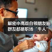 解密中高级白领朋友圈 群友都是职场“牛人”（图2）