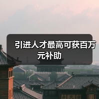 引进人才最高可获百万元补助（图2）