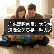 广东离职官员:大学生想做公务员是一种人才浪费(图3) 广东离职官员:大学生想做公务员是一种人才浪费(图3)