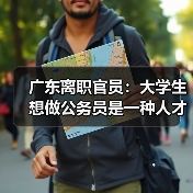 广东离职官员:大学生想做公务员是一种人才浪费(图2) 广东离职官员:大学生想做公务员是一种人才浪费(图2)