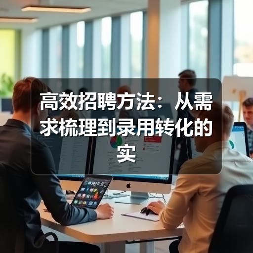 高效招聘方法:从需求梳理到录用转化的实用指南(图1) 高效招聘方法:从需求梳理到录用转化的实用指南