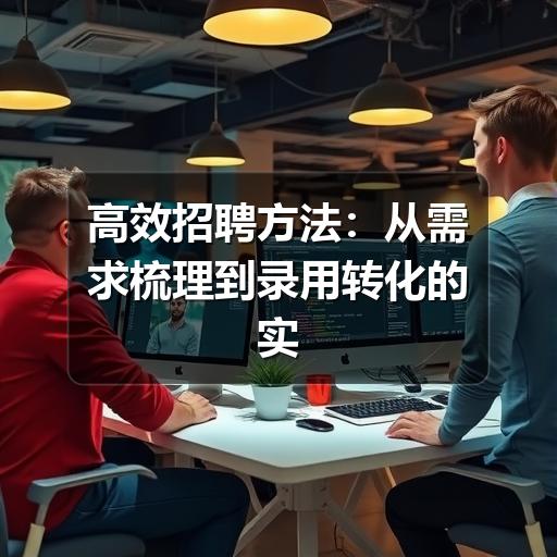 高效招聘方法:从需求梳理到录用转化的实用指南(图2) 高效招聘方法:从需求梳理到录用转化的实用指南