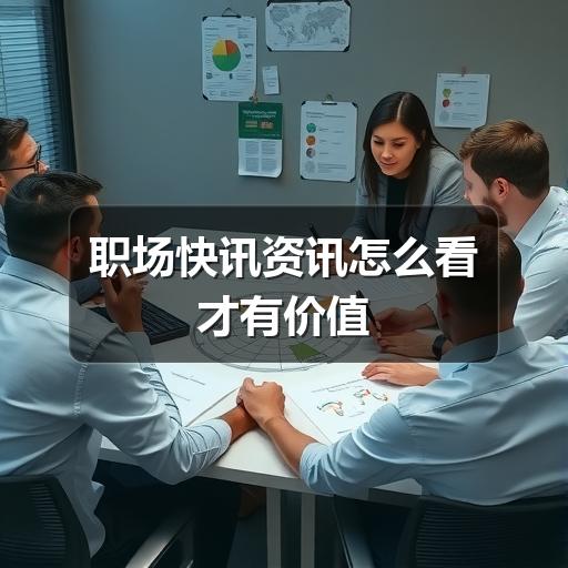 职场快讯资讯怎么看才有价值