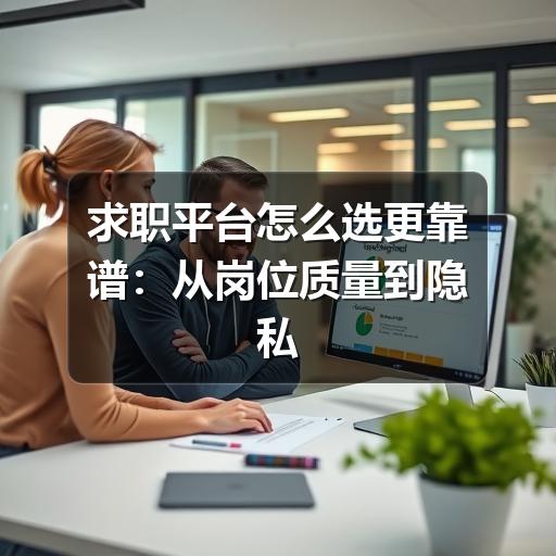 求职平台怎么选更靠谱:从岗位质量到隐私安全的实用指南(图2) 求职平台怎么选更靠谱:从岗位质量到隐私安全的实用指南