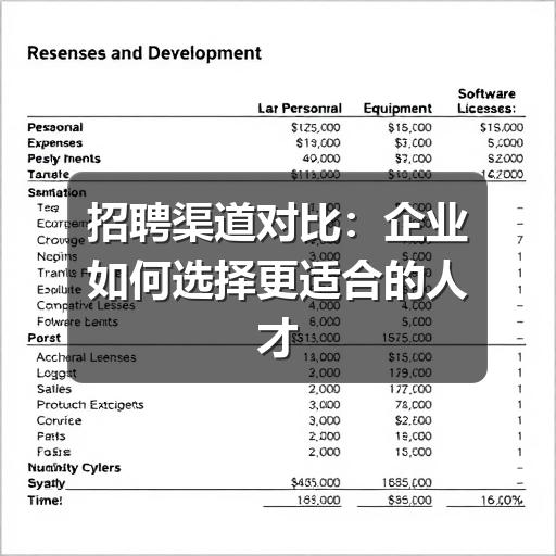 招聘渠道对比:企业如何选择更适合的人才来源(图3) 招聘渠道对比:企业如何选择更适合的人才来源