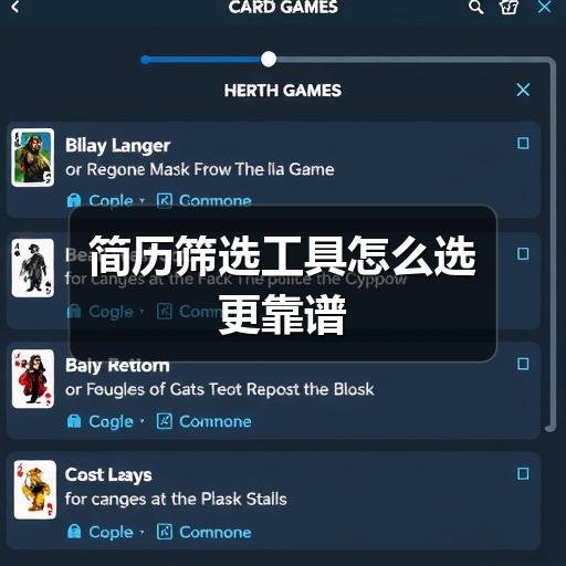 招聘简历筛选怎么选工具?这些注意事项要记牢(图1) 简历筛选工具怎么选更靠谱