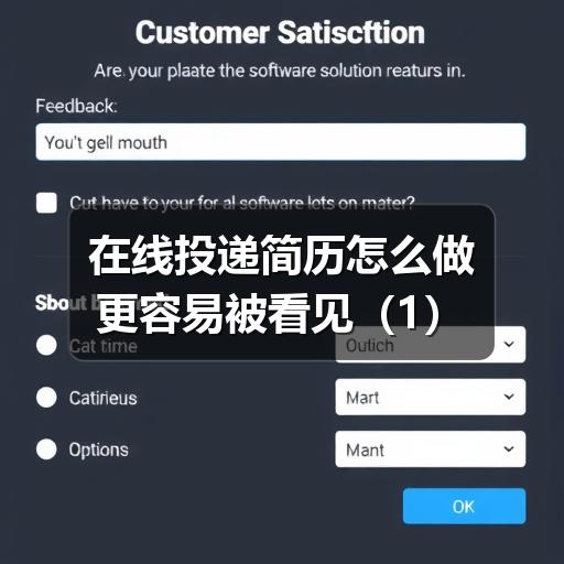 在线投递简历后没回复?这些技巧能帮你提升反馈率(图3) 在线投递简历怎么做更容易被看见(1)