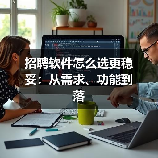 企业招聘软件选型怎么选?避开误区提高效率(图2) 招聘软件怎么选更稳妥:从需求、功能到落地的实用指南