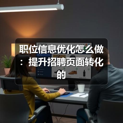 职位信息优化怎么做：提升招聘页面转化的实用指南