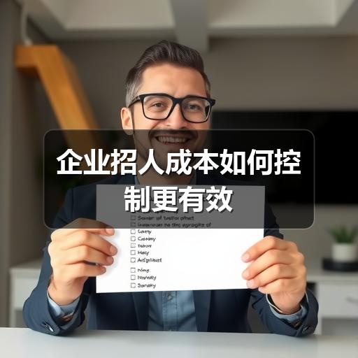 企业招聘成本怎么算?精准投放与隐性成本优化全解析(图2) 企业招人成本如何控制更有效