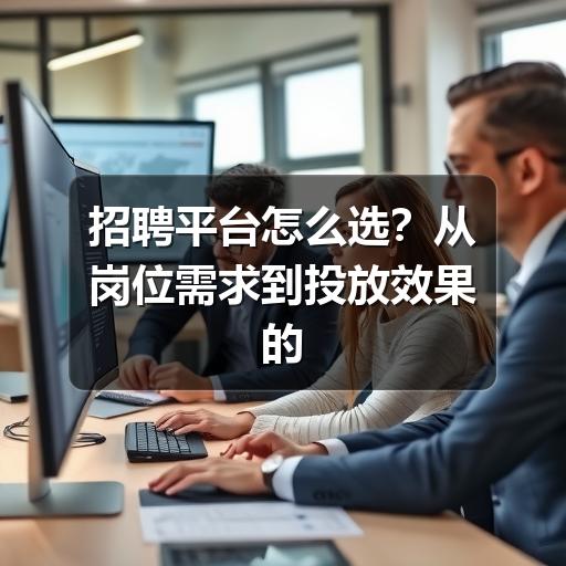 招聘平台怎么选?实用标准+误区解析助你精准匹配(图3) 招聘平台怎么选?从岗位需求到投放效果的实用判断方法