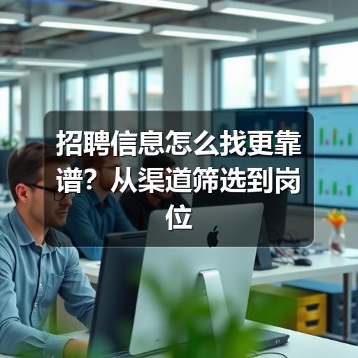 如何高效找到真实招聘信息?避开陷阱的技巧(图2) 招聘信息怎么找更靠谱?从渠道筛选到岗位判断的实用方法